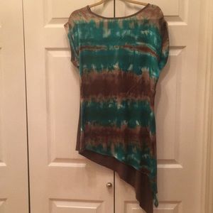 Multicolored hanging blouse!